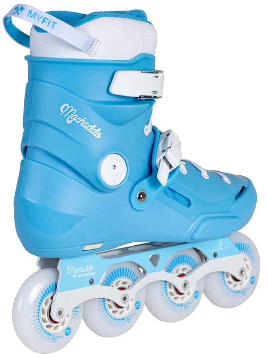 Powerslide Pro 80 Inline Adjustable Blue Rollers for Adults