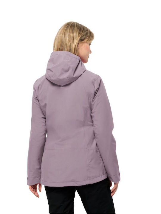 Jack Wolfskin Moonrise Women's Lifestyle Jacket for Winter Wild Blossom