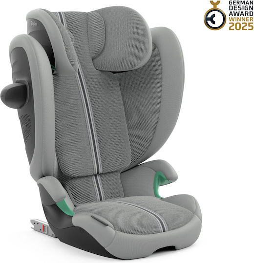 Cybex Solution G2 I-Fix Plus Детско Столче за Кола i-Размер с Isofix Сив 15-50 кг