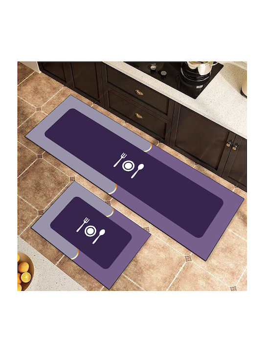 Homeone Kitchen Mat Runner with Anti-slip Underlay Pat-033 50x160εκ.