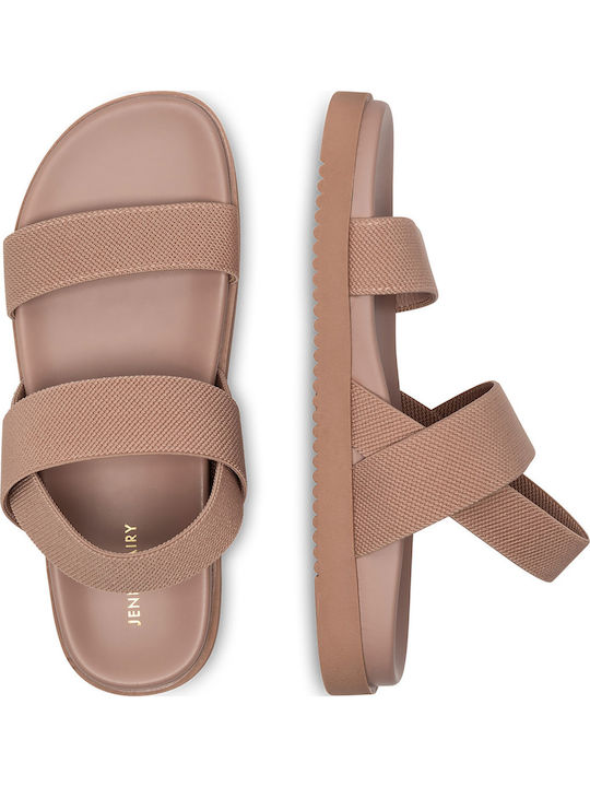 Flache Sandalen für Damen in Rosa Farbe