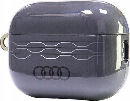 Audi Iml Geometric Pattern Hülle Silikon / Kunststoff in Gray Farbe für Apple AirPods Pro 2