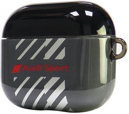 Audi Iml Sport Θήκη Σιλικόνης / Πλαστική σε Μαύρο χρώμα για Apple AirPods 3