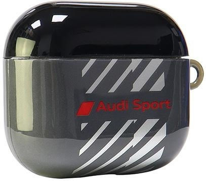 Audi Iml Sport Θήκη Σιλικόνης / Πλαστική σε Μαύρο χρώμα για Apple AirPods 3