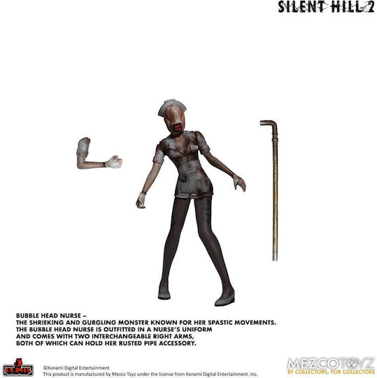 Mezco Toys Silent Hill 2: 5 Points Deluxe Action Figure height 9cm