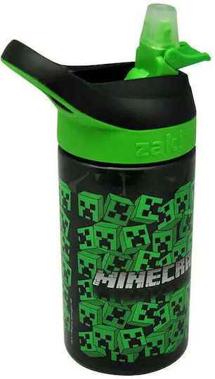 Kids Licensing Παιδικό Παγούρι Minecraft Πράσινο 450ml