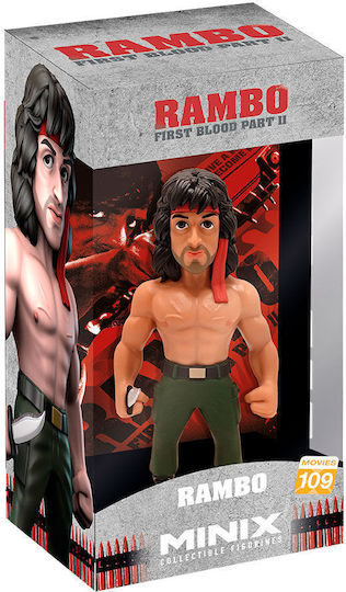 Minix Rambo - Rambo With Bandana - Figure # Figure height 12cm