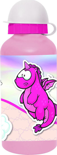 Back Me Up Nici Παιδικό Παγούρι Ανοξείδωτο Ροζ 580ml (Διάφορα Σχέδια/Χρώματα)