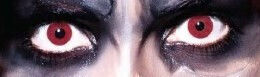 Clearlab Clear Color 1-Day Phantom 2 Daily Coloured Contact Lenses Without Diopters Red Vampire