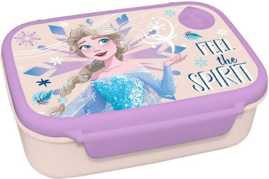 Frozen Set de mâncare pentru copii din plastic Frozen Violet