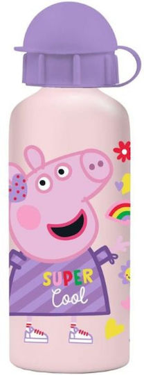 Peppa Pig Пластмасово детско сетче за храна Peppa Pig Лилав