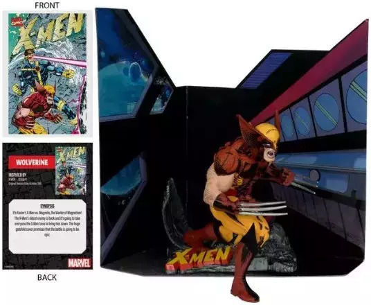 Фигура Mcfarlane Toys Marvel PVC Статуя 1/10 Върколак X-men #1 12 см Mcf14769