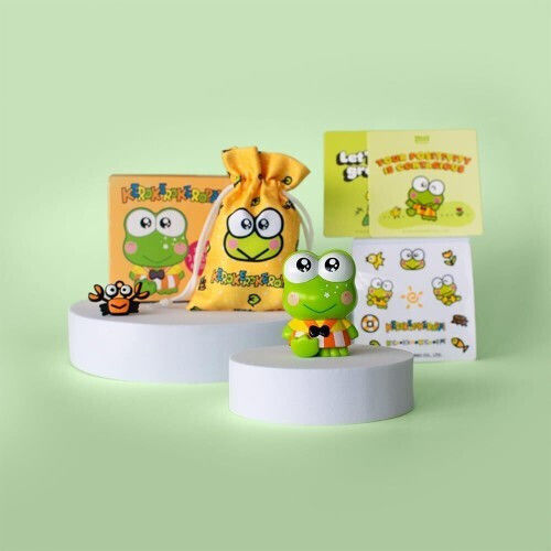 Figurină Cutie Hello Kitty & Prietenii Keroppi