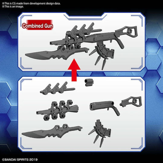 Bandai Spirits 30MM: Customize Weapons Όπλο Ρέπλικα μήκους 3εκ. σε Κλίμακα 1:144