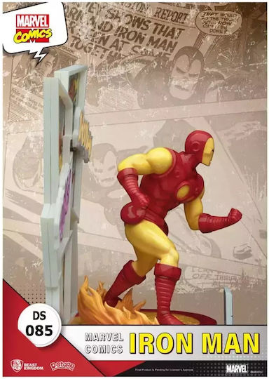 Beast Kingdom Marvel: Iron Man D-Stage Φιγούρα 16εκ.