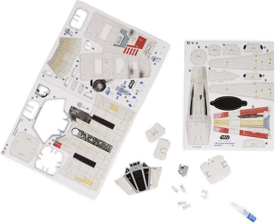 Spin Master T-65 X-Wing Starfighter Modeling Figure Spacecraft 160 Pieces 30x26x6.2cm.