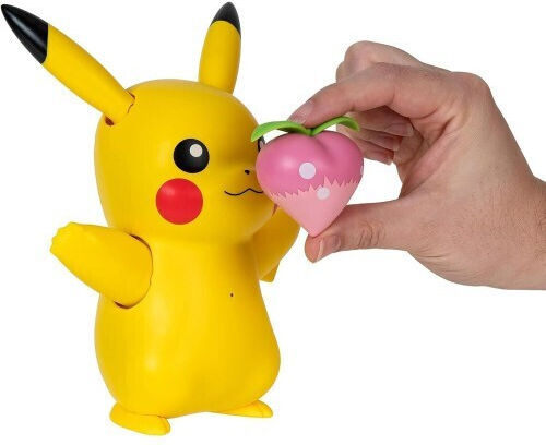 Jazwares Pokémon Train And Play Deluxe Pikachu Collectible Figure 12cm