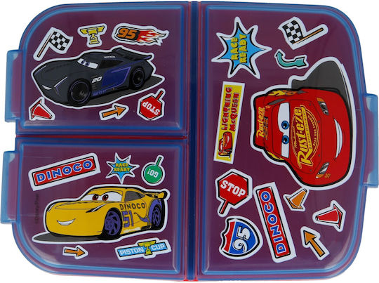 Stor Plastic Kids' Food Container Disney Cars Multicolour x x 6.7cm