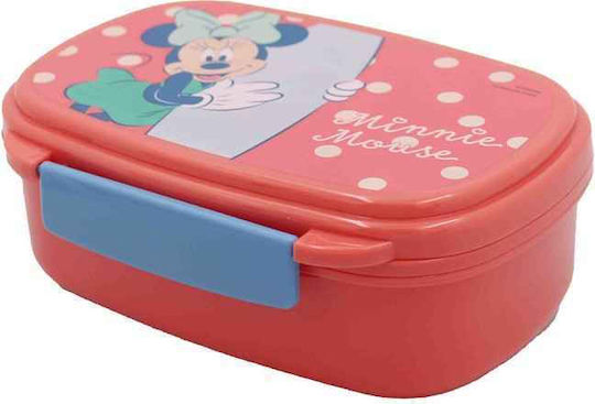 Gim Minnie Mouse Πλαστικό Παιδικό Δοχείο Φαγητού Minnie Minnie Mouse