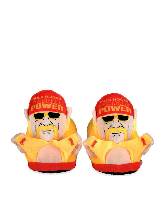 X Wwe Hulk Hogan 3d Χειμερινές Ανδρικές Παντόφλες