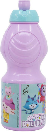 Euromic Kids Water Bottle Plastic Lilac 400ml