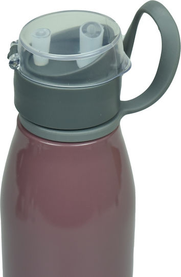 Back Me Up Sticlă Pentru Copii Oțel Inoxidabil 600ml No Fear Caisiu