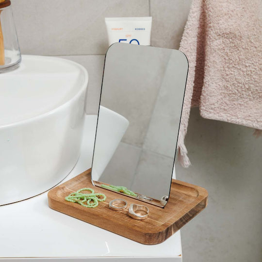Estia Makeup Mirror Tabletop Allure Beige