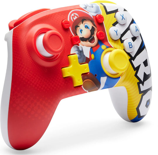 PowerA Nano Enhanced Безжичен Геймпад за Switch Mario Victory