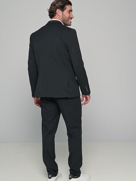 Alessandro Iarna Costum Bărbați Black
