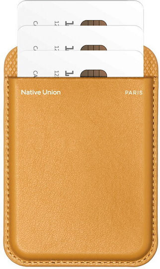 Native Union Re Classic Wallet Magsafe Съвместим Кожен Портфейл Kraft