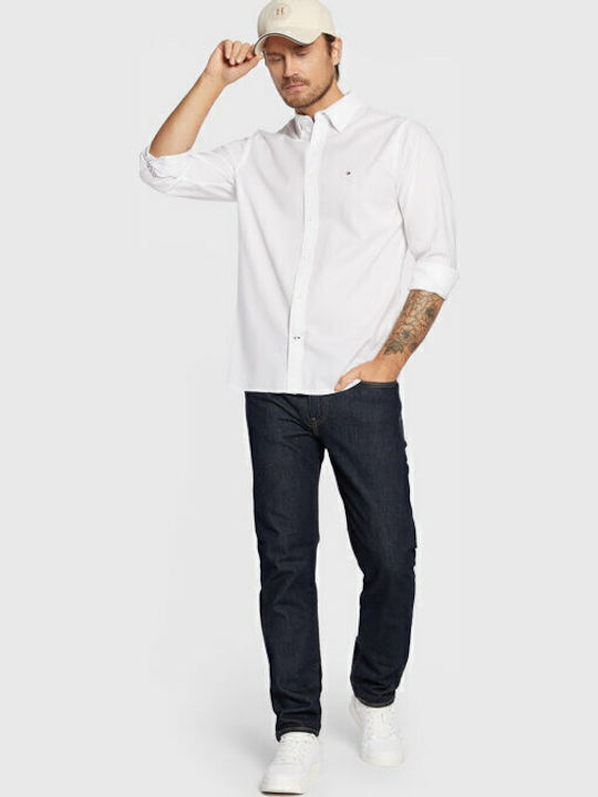 Long-sleeved Cotton Shirt White