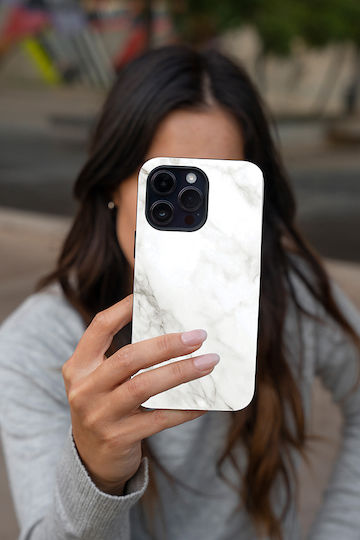 Калъф Sonique Marble Series за Samsung Galaxy A55 5G Бял