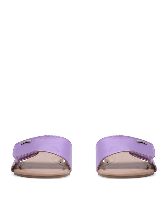 Flache Sandalen für Damen in Rosa Farbe