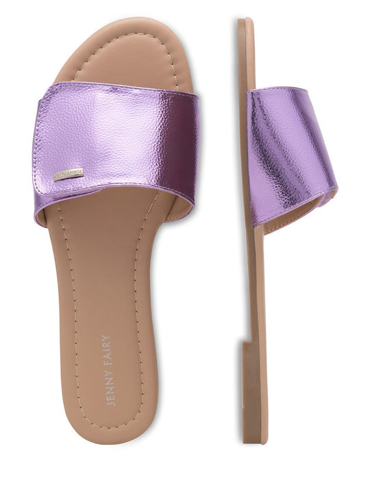 Flache Sandalen für Damen in Rosa Farbe