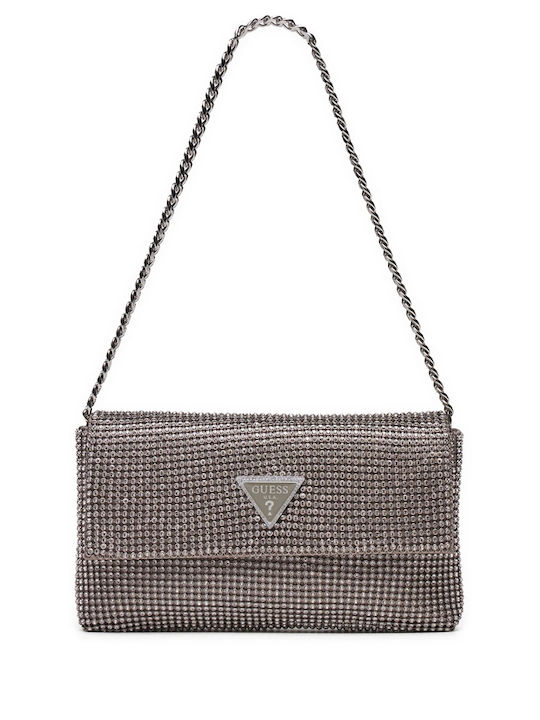 Guess Women's Bag Shoulder Silver