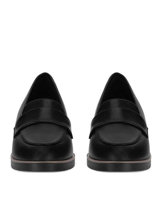 Mocasini dama în culoarea Negru