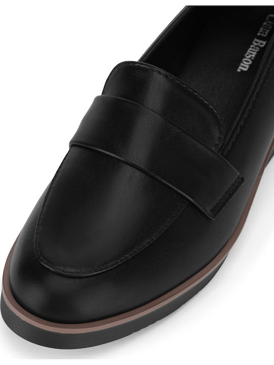 Mocasini dama în culoarea Negru