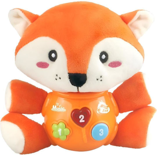 Martin Toys Baby Toy Little fox with Music and Light for 6++ Months
