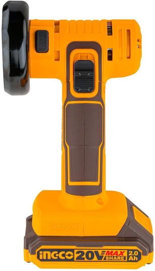 Ingco Grinder Mini 76mm Battery 20V Solo