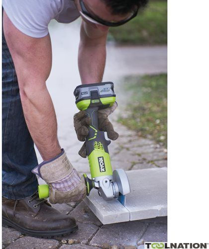 Ryobi R18AG-140S Τροχός 115mm Μπαταρίας 18V Solo