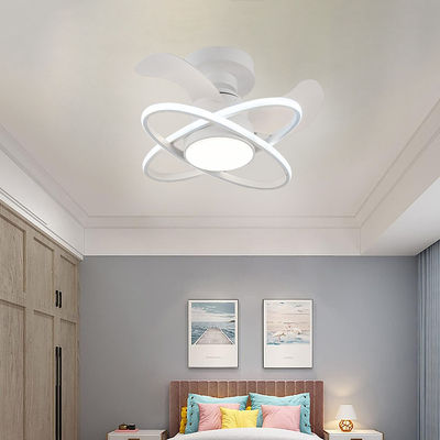 Powertech Deckenventilator 28cm mit Leuchte Weiß