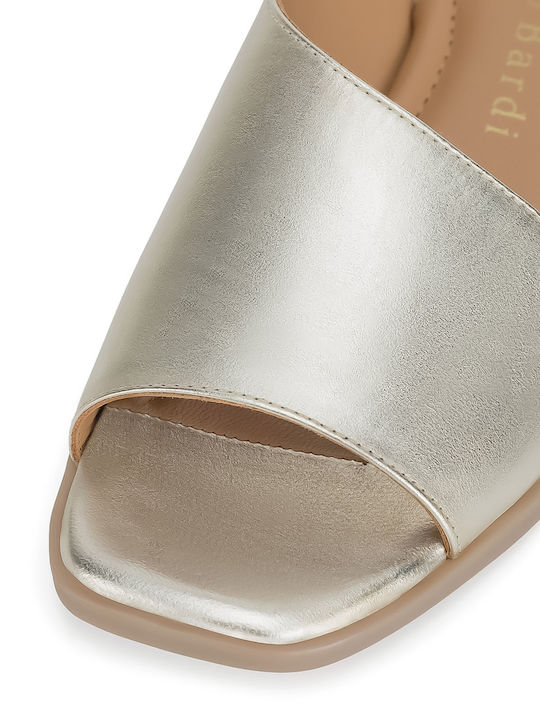 Flache Sandalen für Damen in Gold Farbe