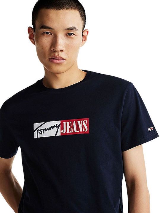 T-shirt Navy Μπλε