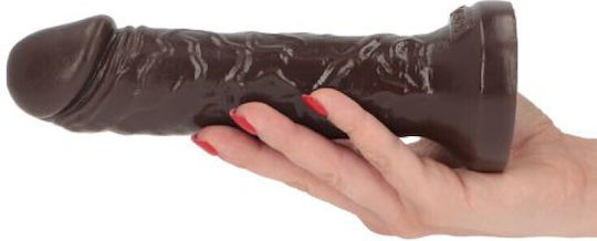 Toyz4lovers Camillo Ρεαλιστικό Dildo με Βεντούζα Καφέ 20.5cm