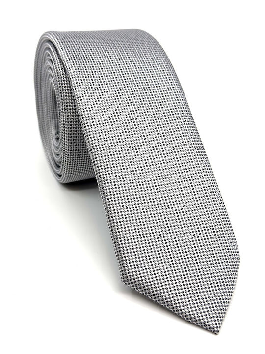 Legend Accessories Herren Krawatten Set Synthetisch,Polyester/Cotton/Leather Monochrom in Gray Farbe