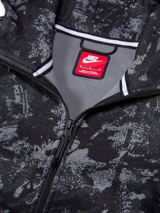 Tech Fleece Ζακέτα με Κουκούλα Camo