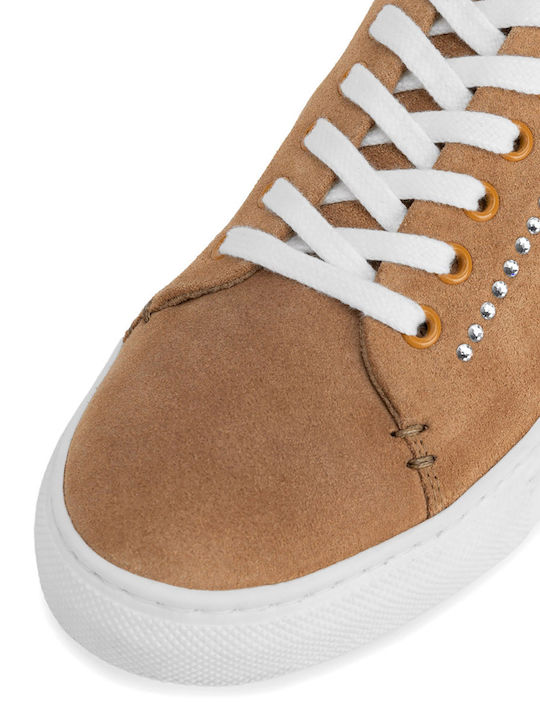 Damen Sneakers Coffee