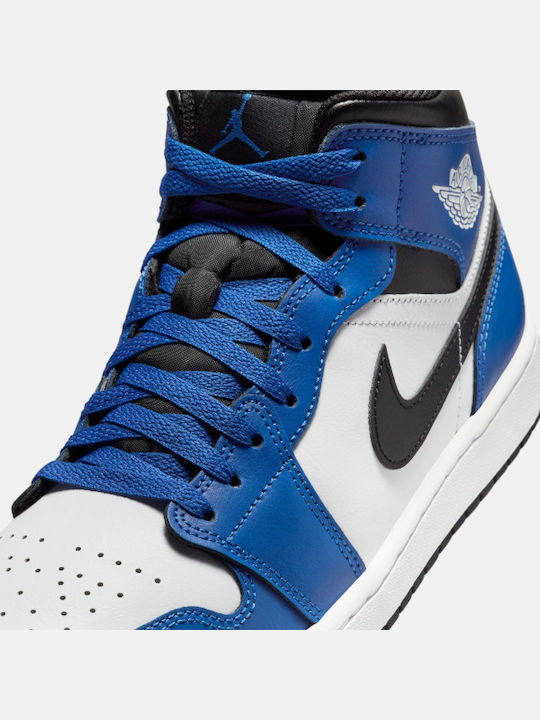 Air  1 Mid Herren Stiefel Blau