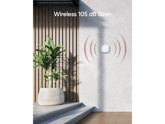 Anker Eufy Wireless Alarm Siren Battery Outdoor 105dB