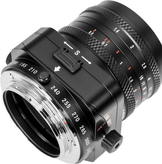 7artisans Crop Obiectiv Foto Photoelectric 50mm f/1.4 Tilt-Shift pentru Montura Fujifilm X Black